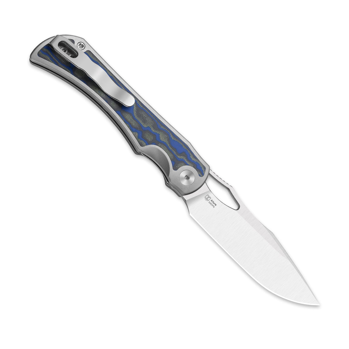 Allure | Ti & Vortex Micarta + Satin S45VN