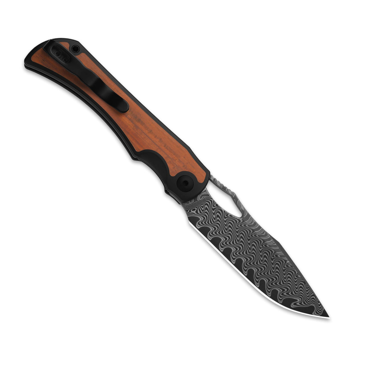 Allure | Ti & Panama Rosewood + Damascus