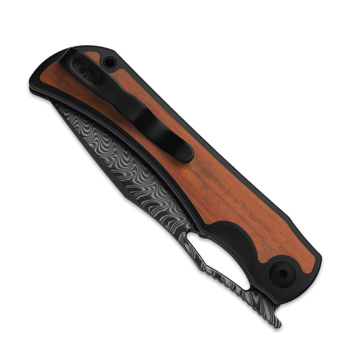 Allure | Ti & Panama Rosewood + Damascus