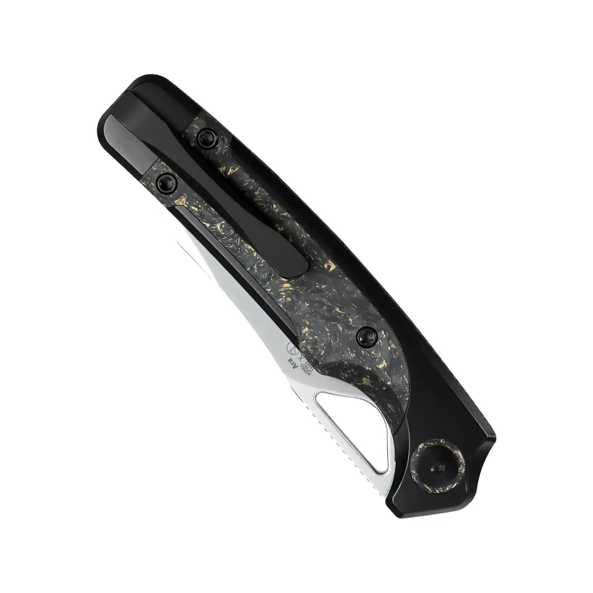 Ara | Carbon Fibre Gold Flake S45VN