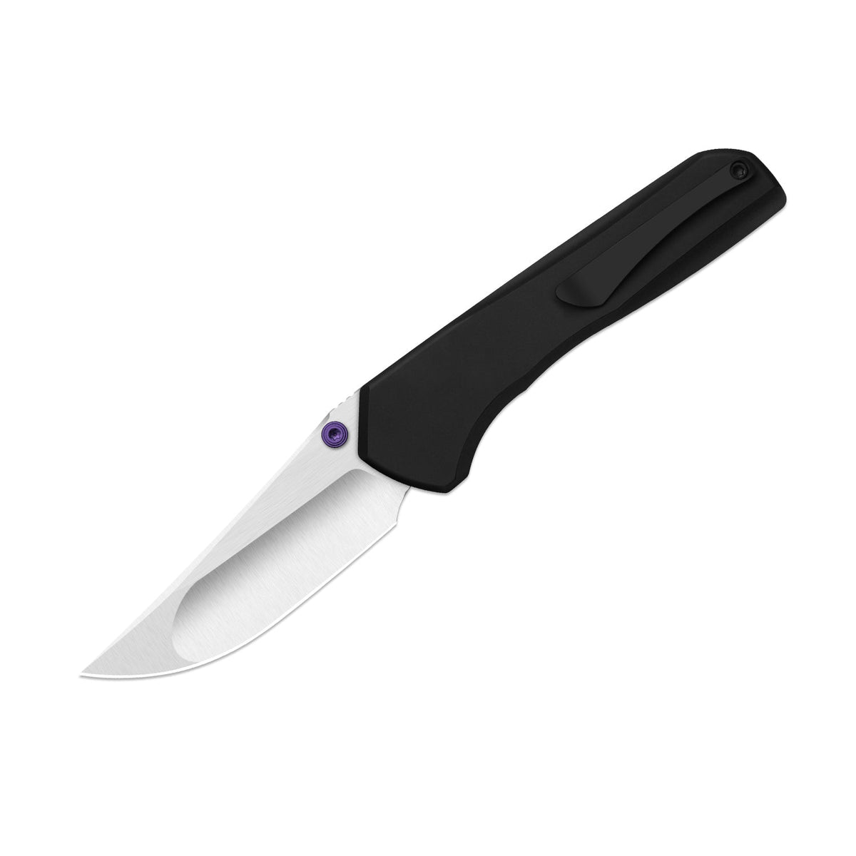 Astur ZeroS™ *Left Handed* | Black Aluminium + Satin Magnacut