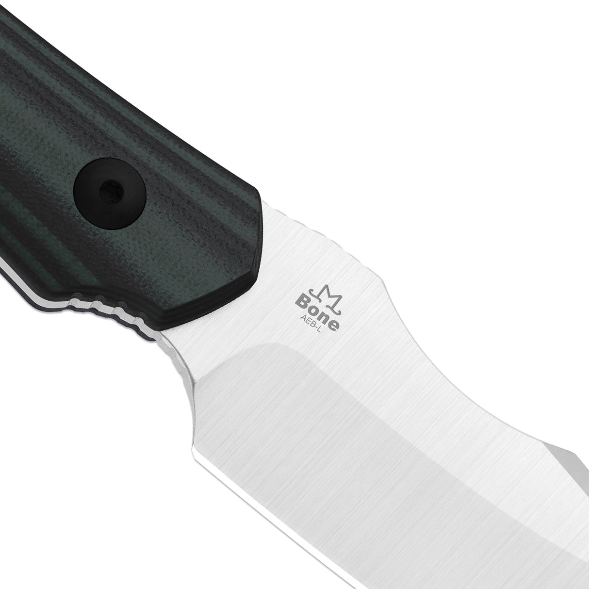 Bone | Black/Green G10 + Satin AEB-L
