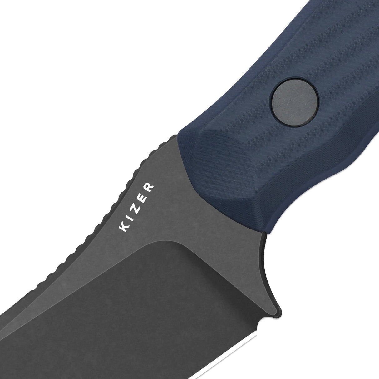 Bulldog Fix | Blue G10 + Dark Stonewash 14C28N
