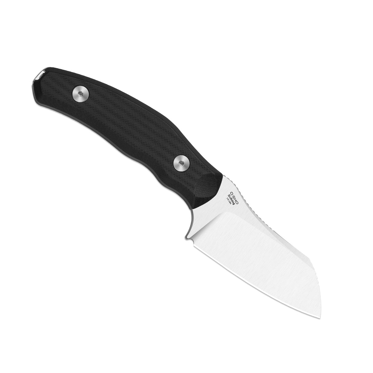 Bulldog Fix | Black G10 + Satin 14C28N