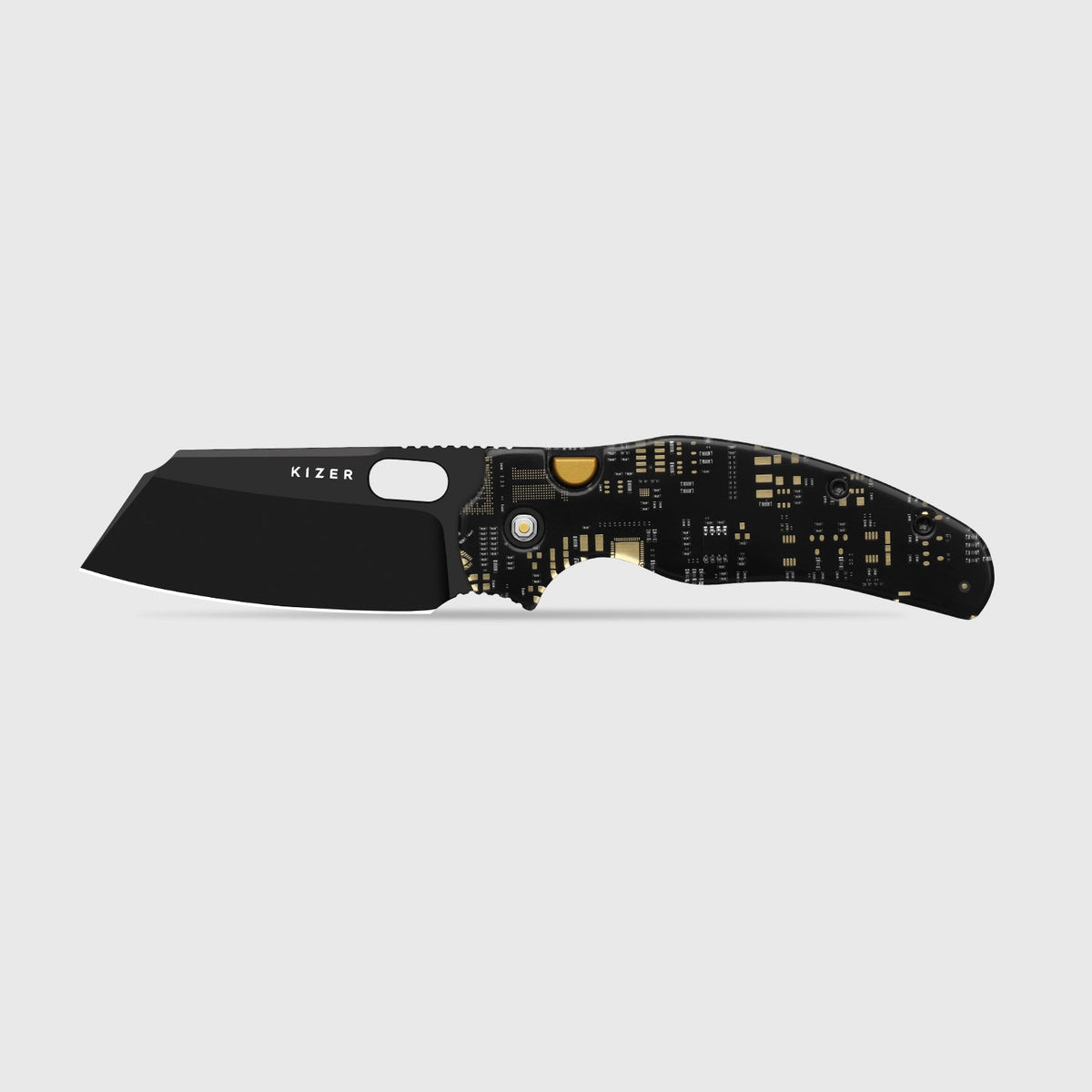 C01C 2.9 BS PCB | Black Resin + Black PVD S35VN