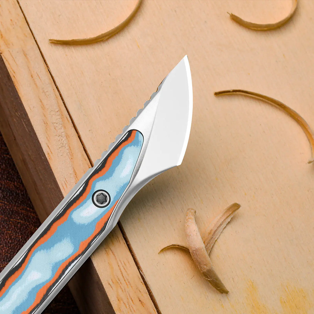 Cannoli | Vortex Micarta + Satin AUS-10