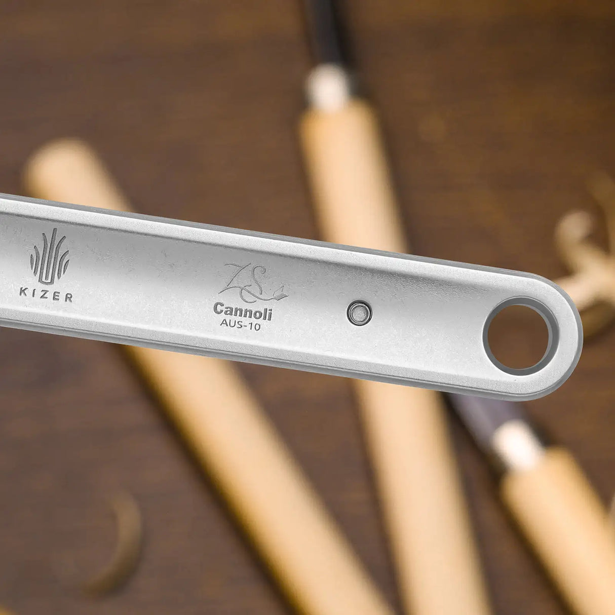 Cannoli | Vortex Micarta + Satin AUS-10