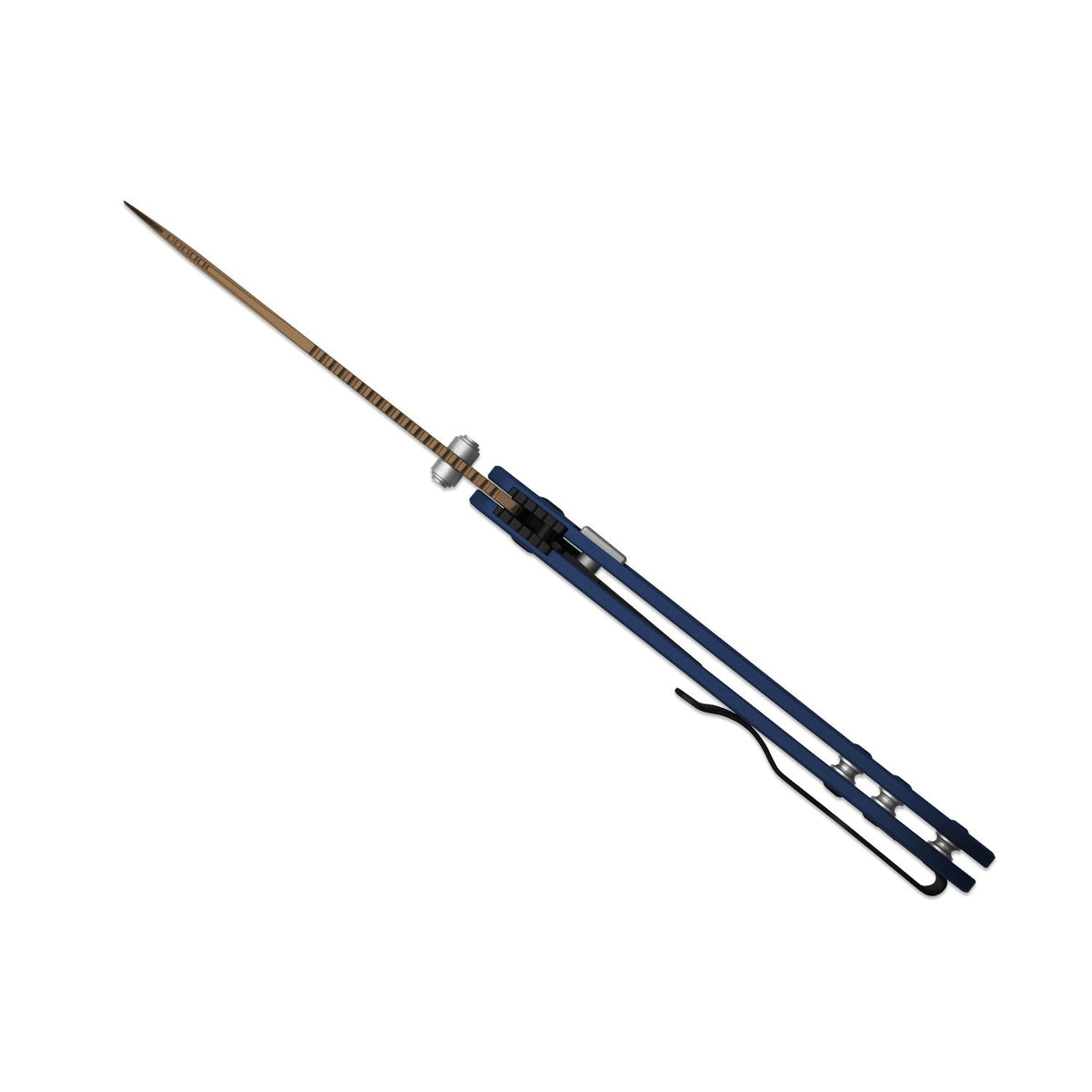 Drop Bear 292 AirTi *Left Handed* | Cobalt Blue Alum + Sunset PVD M390