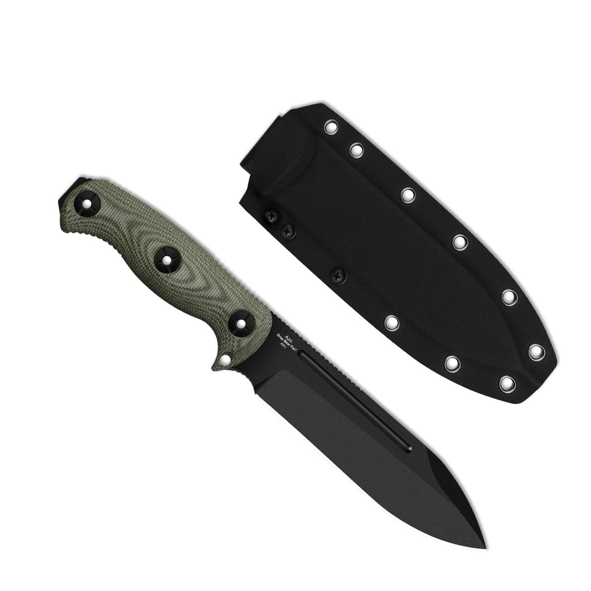 Drop Bear Fix 7 HexShox™ | Micarta & TPE + Blackwash AEB-L