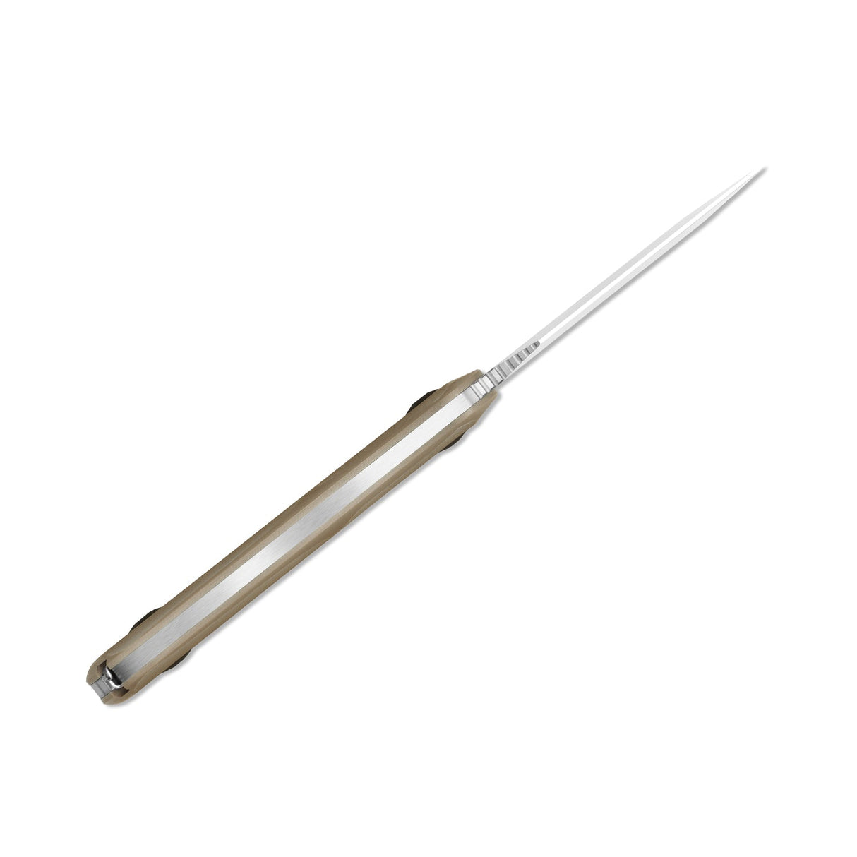 Drop Bear Fixed Blade | Tan G10 + Clip Point AEB-L