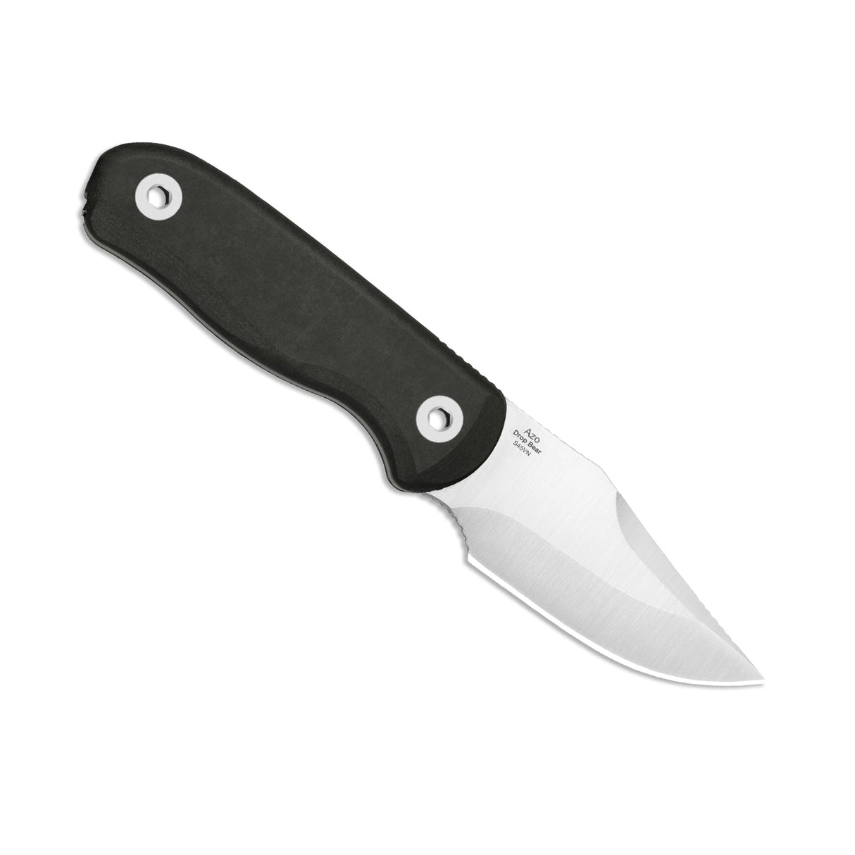 Drop Bear Fixed Blade | Black Richlite + Clip Point S45VN
