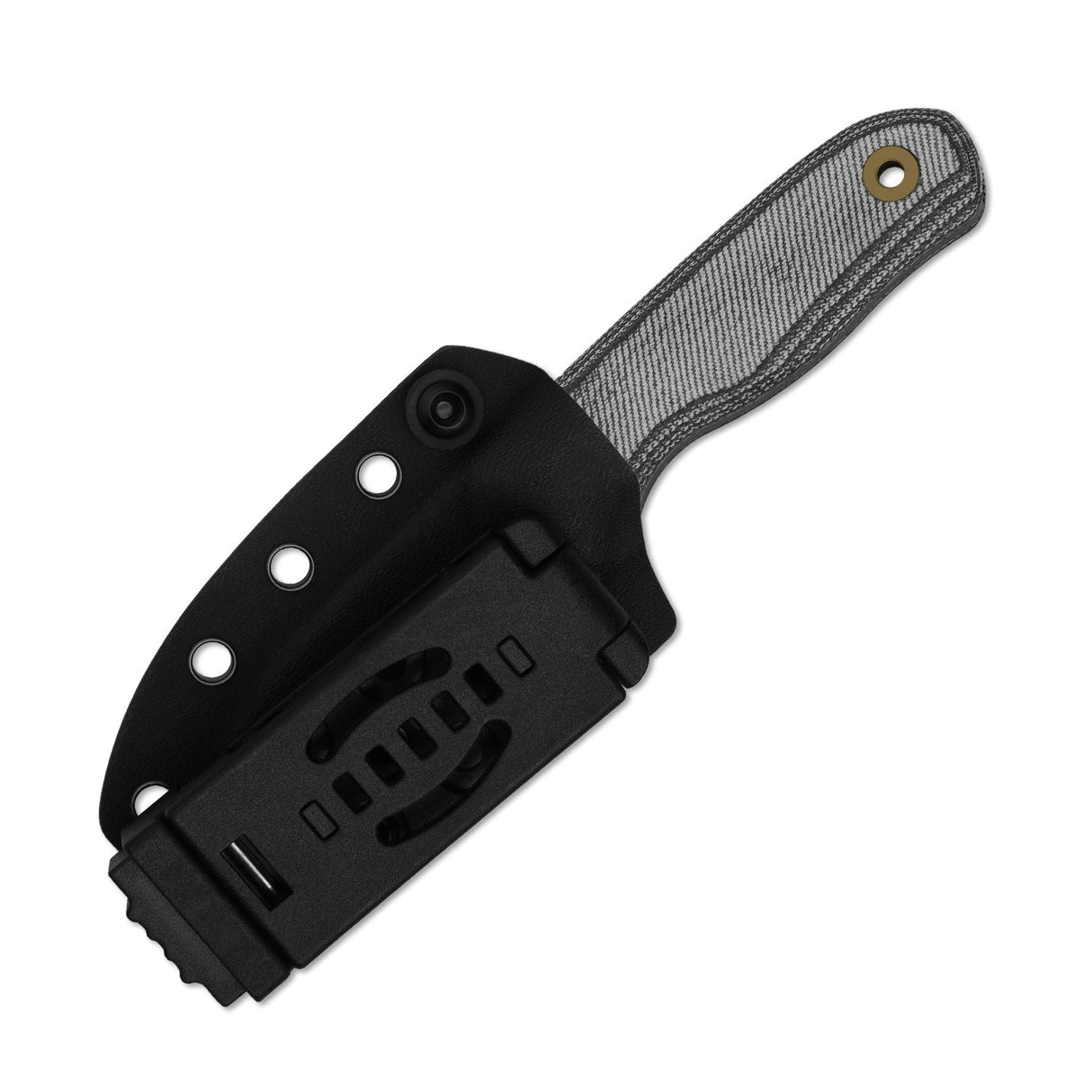 Drop Bear Fixed Blade | Black Micarta + Drop Point S45VN