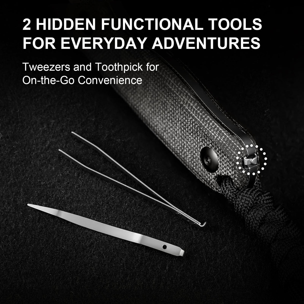 Drop Bear Fixed Blade | Clip Point AEB-L + Micarta