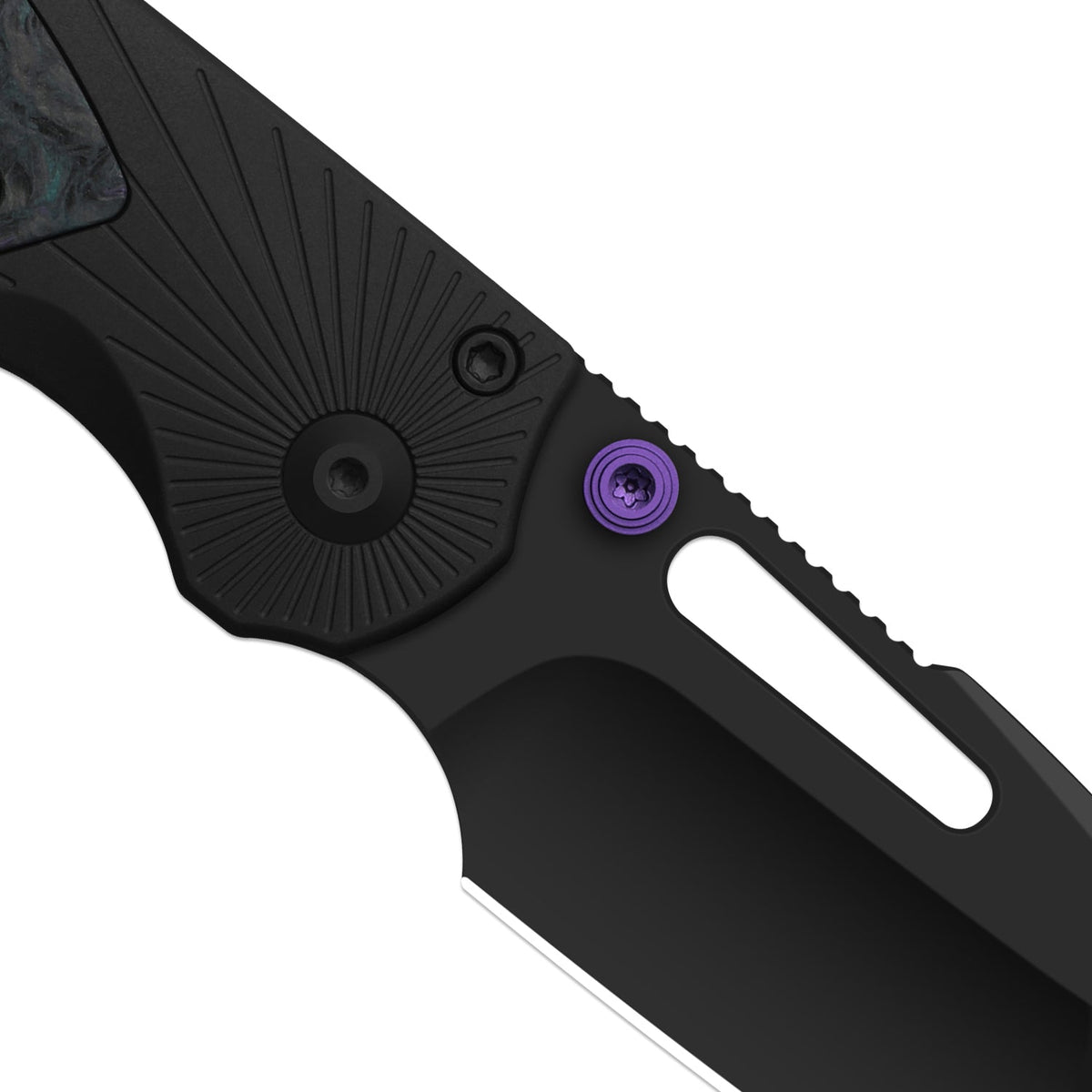 Durandal | Alu & FatCarbon Dark Matter Black + Black PVD S35VN