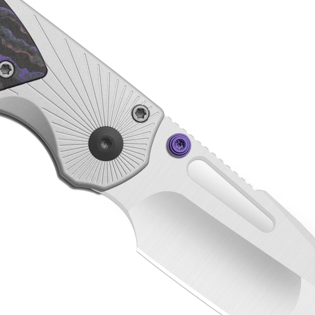Durandal | Alu & FatCarbon Purple Haze + Satin S35VN