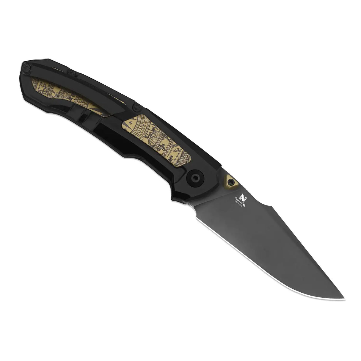 Feweed XL | Black Titanium & Laser art + Matte DLC Ultra S90V