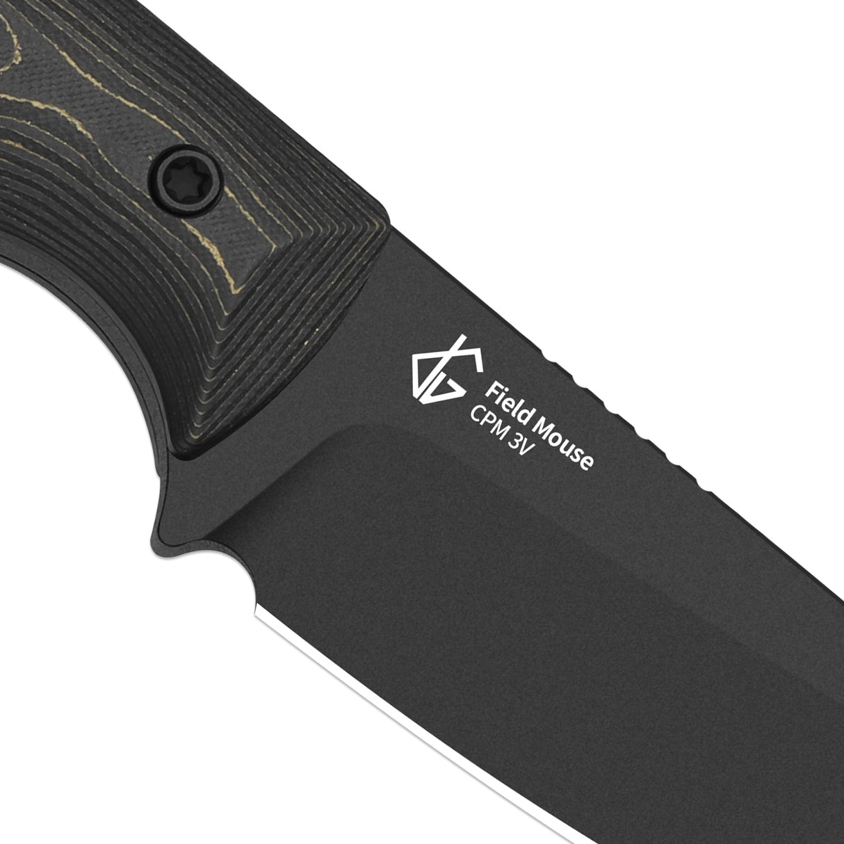 Field Mouse | FatCarbon Camo Gold + Black Coated CPM 3V