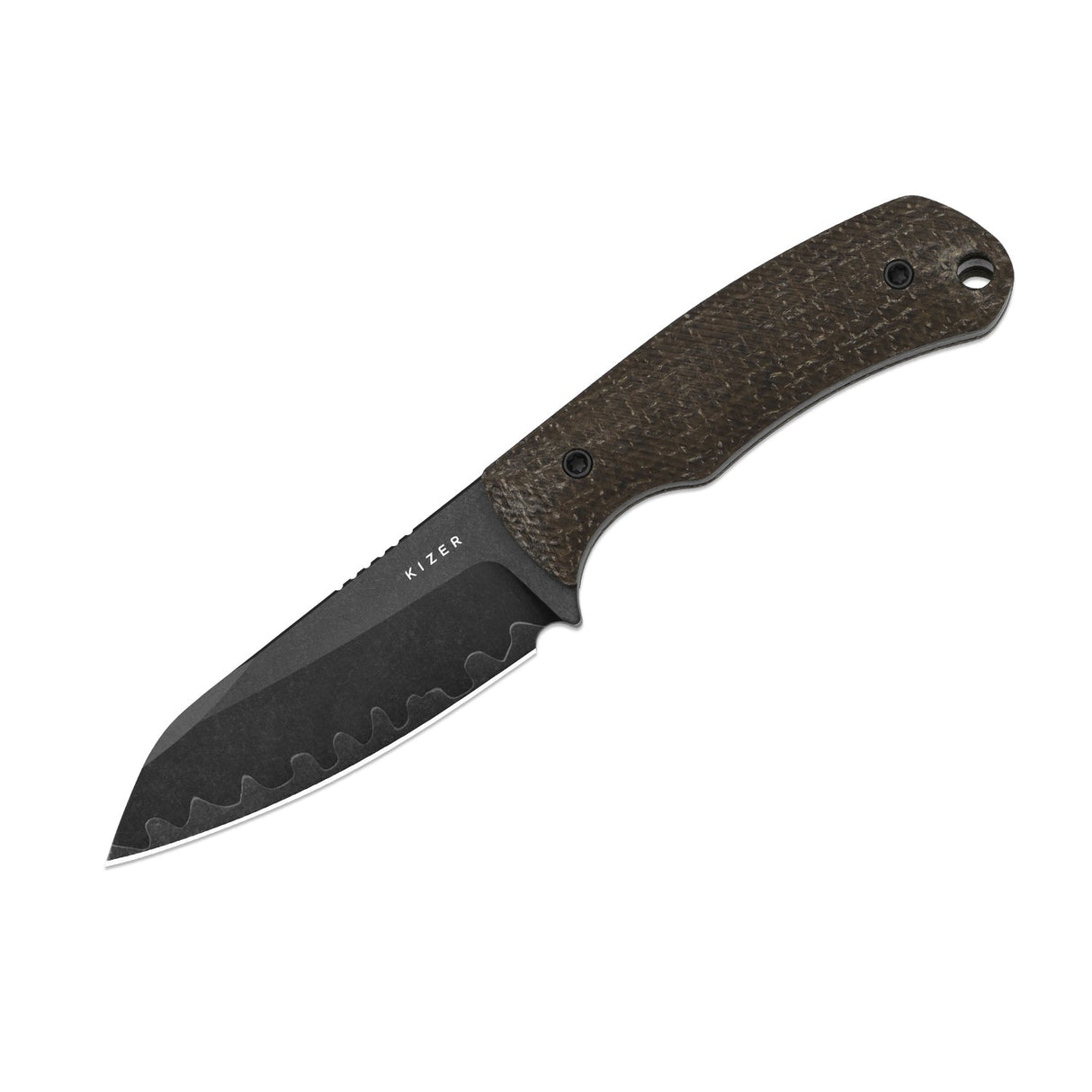 Field Mouse | GID Canvas Micarta + 3-layer Composite Steel