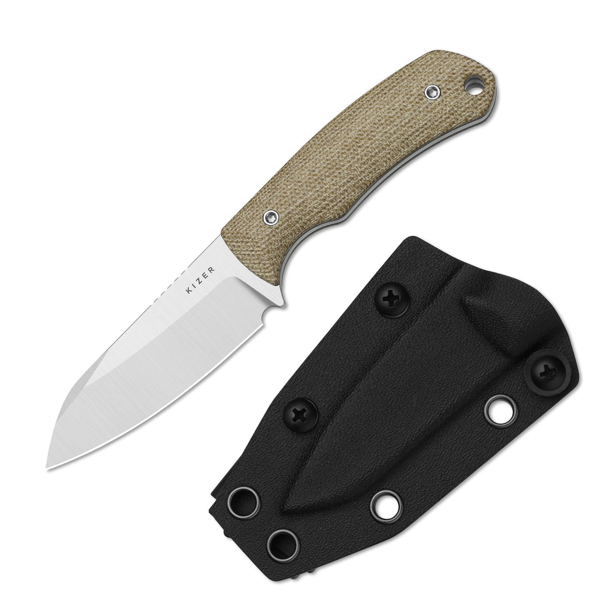 Field Mouse | Brown Norplex UltreX™ Micarta + Satin 14C28N