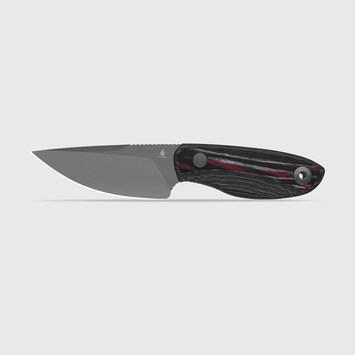 Finch | Micarta & Reconstituted Wood + Grey PVD Stonewash AEB-L