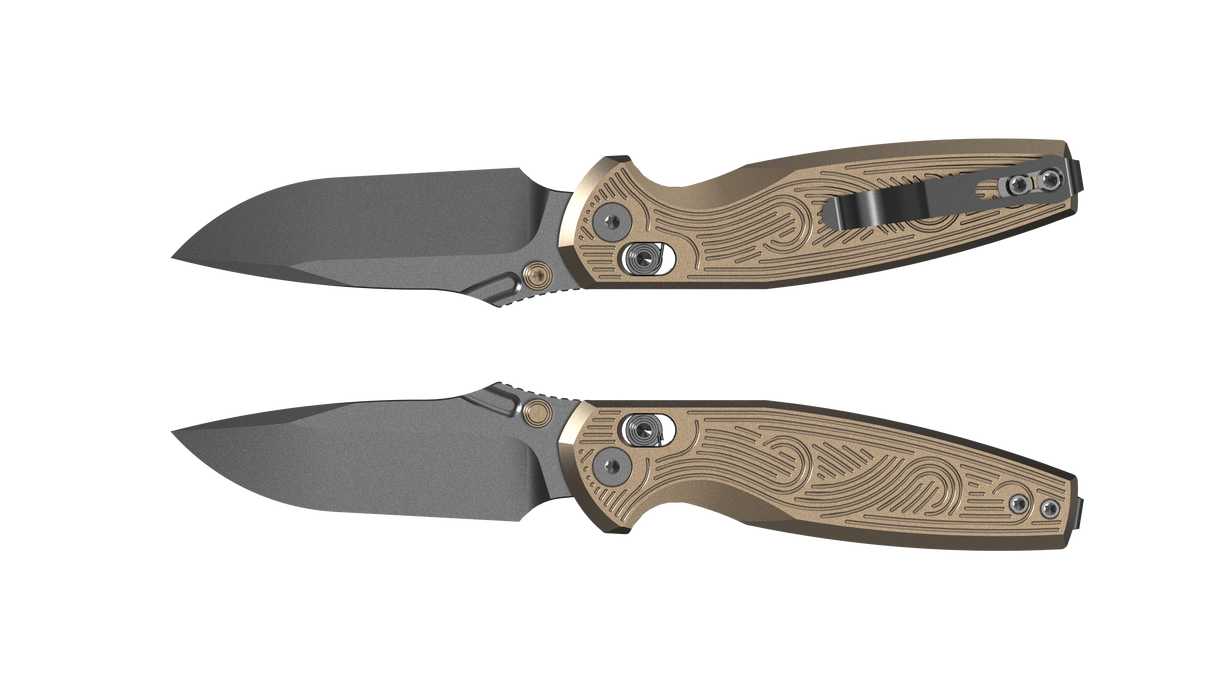 Khamsin | Sand Milled Aluminum + Grey PVD Nitro-V