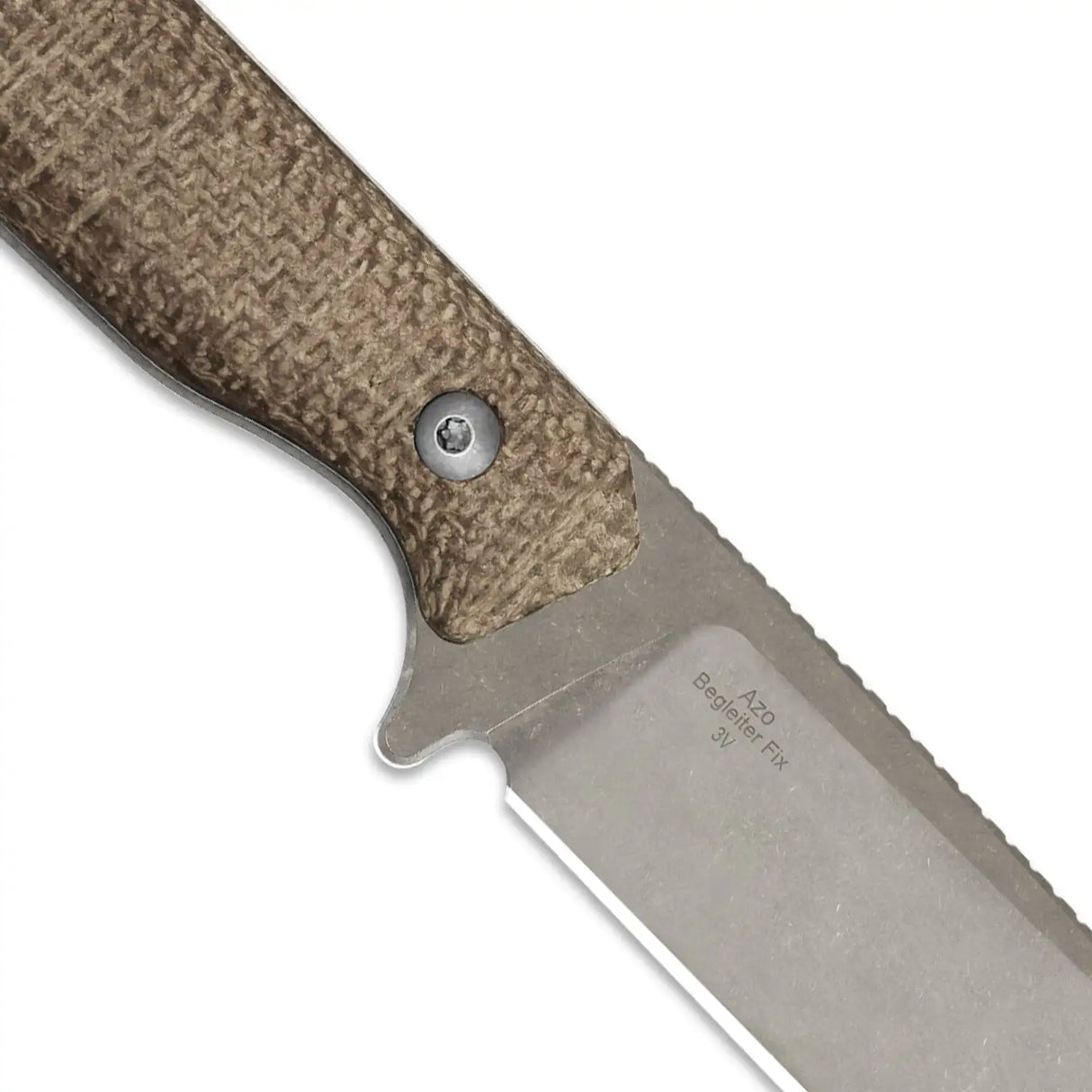Begleiter Fix | CPM-3V + Burlap Micarta