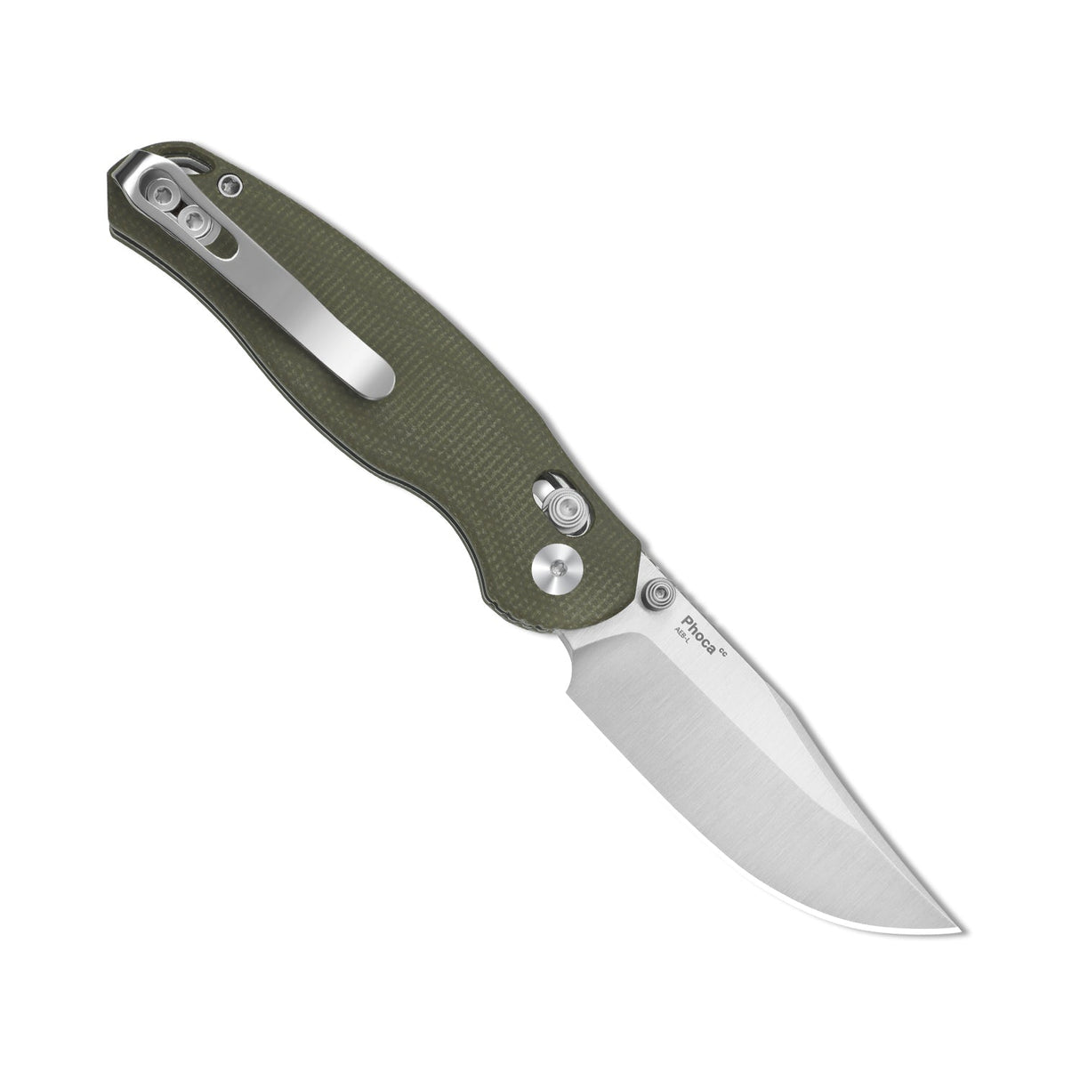 Phoca CC | Green Micarta + AEB-L