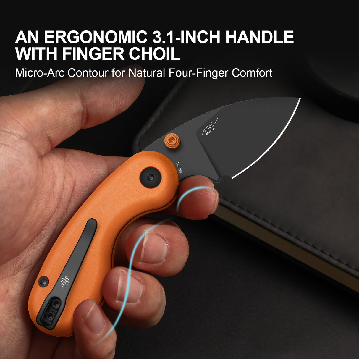 Microbe | Orange Aluminium + 14C28N