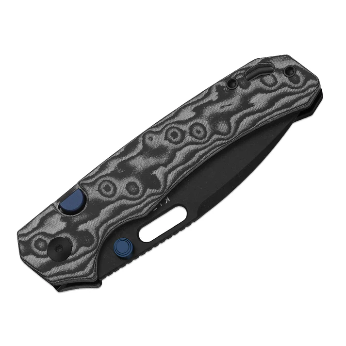 Outposter | Black Vortex Micarta + Black PVD Nitro-V