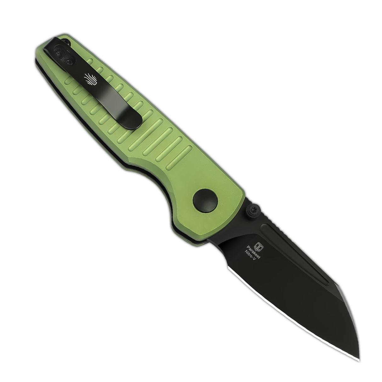 Parakeet | Sheepsfoot Nitro-V + Green Aluminium