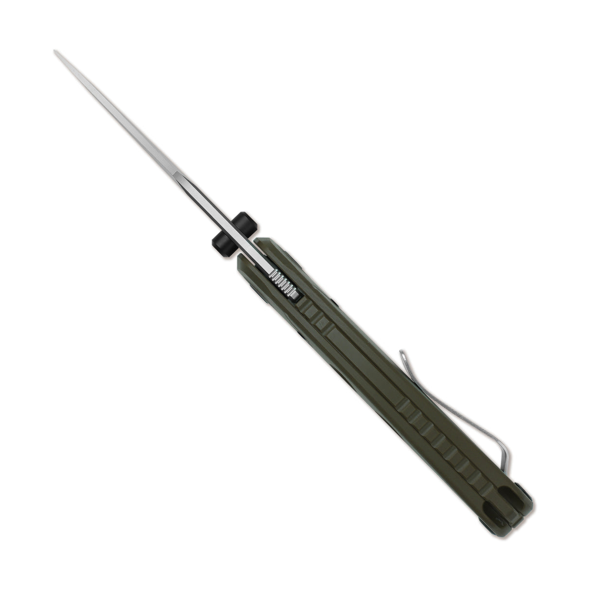 Pioneer | Green G10 + Clip Point 14C28N
