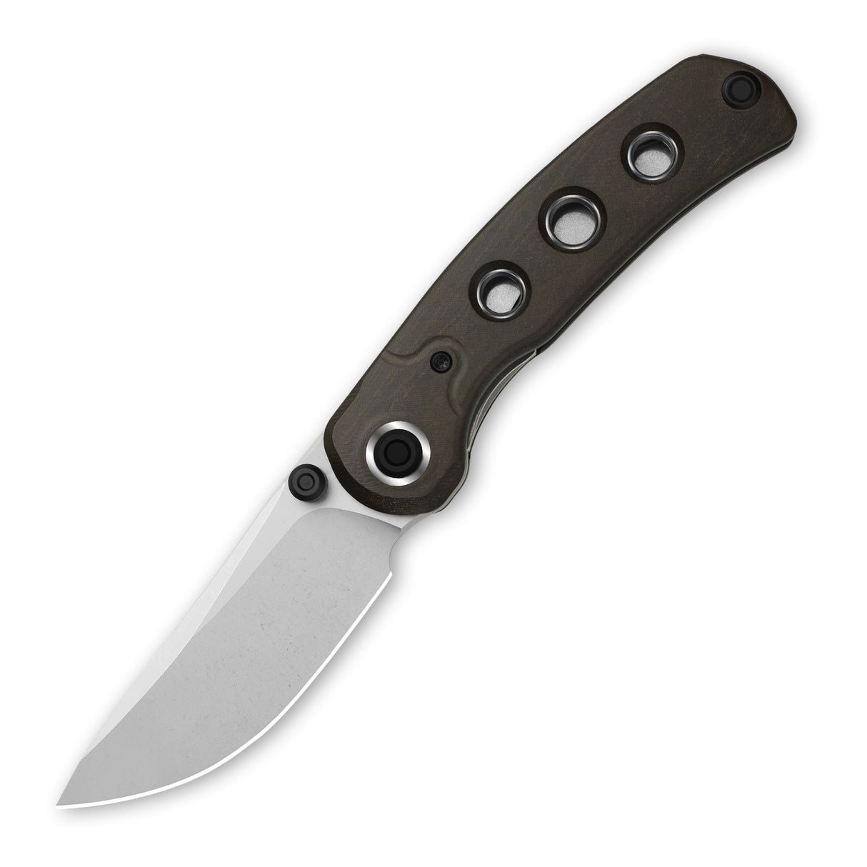 Pioneer | Chocolate Glacier Richlite + Drop Point 14C28N