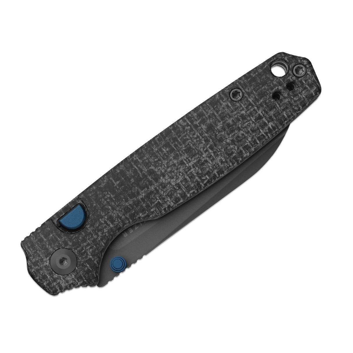 Pokiman BLL | Black Micarta + Grey PVD Drop Point AEB-L