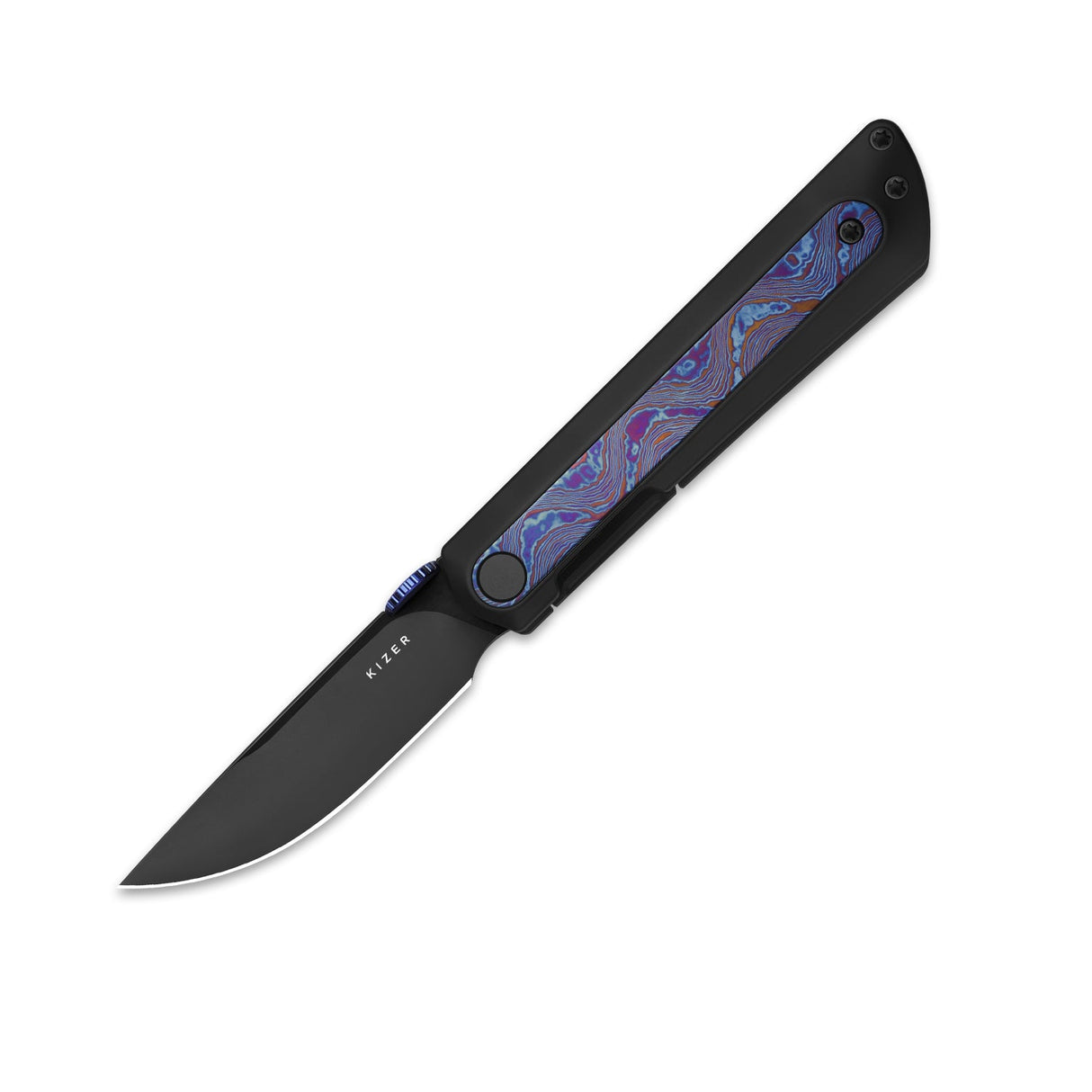 Quoll | Black Titanium & Timascus + S45VN