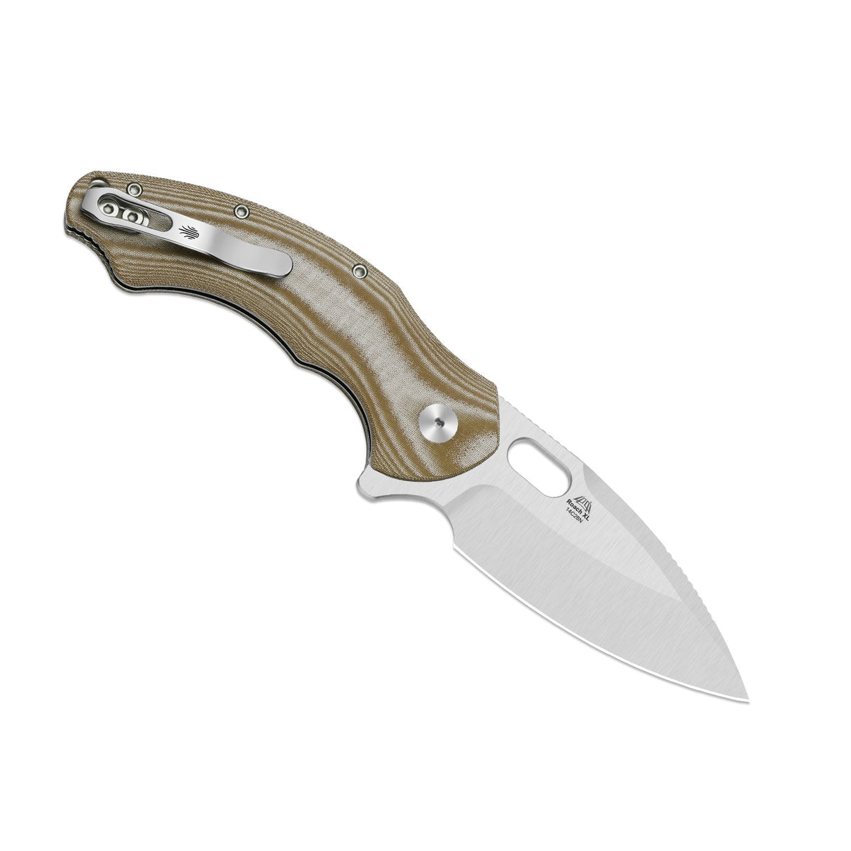 Roach XL | Norplex UltreX™ Micarta + Satin 14C28N