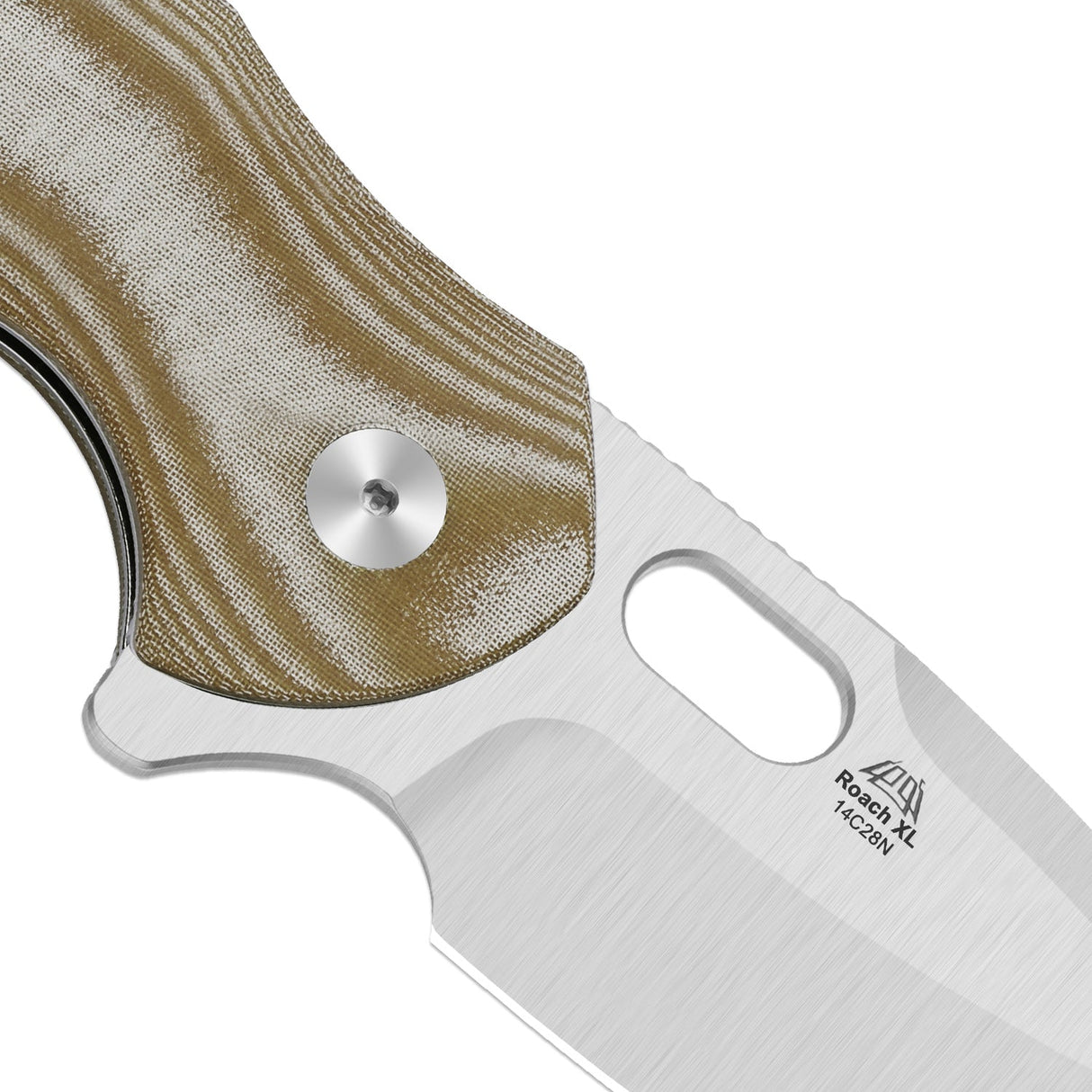 Roach XL | Norplex UltreX™ Micarta + Satin 14C28N