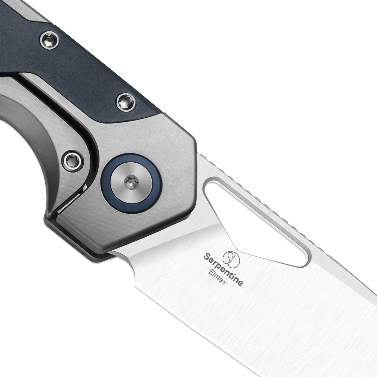 Serpentine | Ti & Blue Richlite + Satin M390