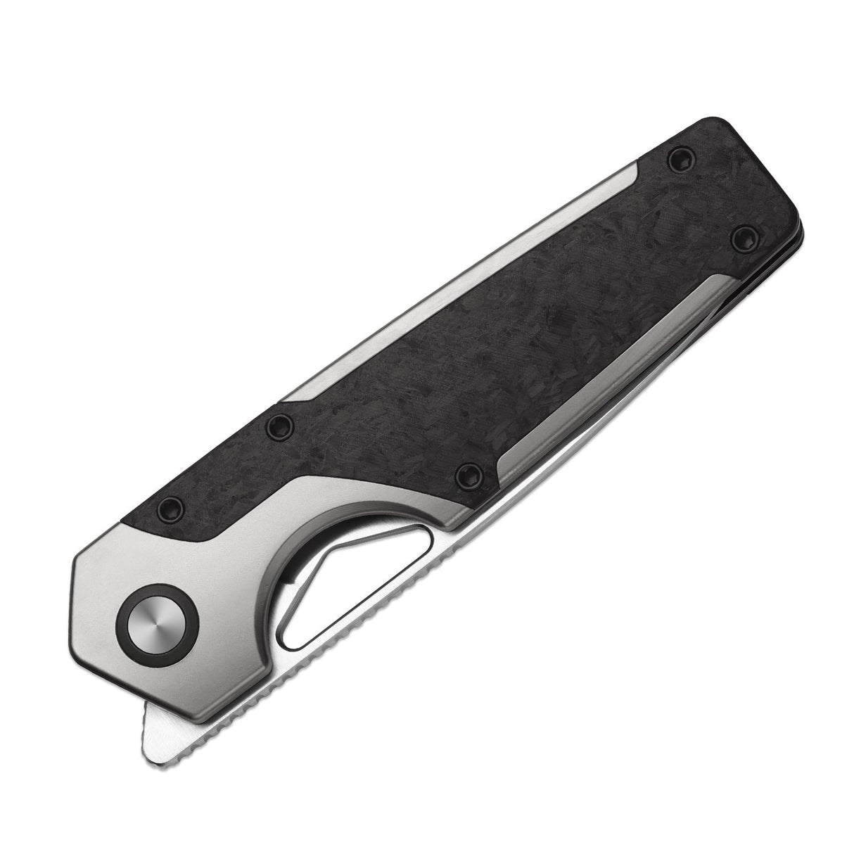 Serpentine | Ti & Carbon Fiber + Satin Elmax