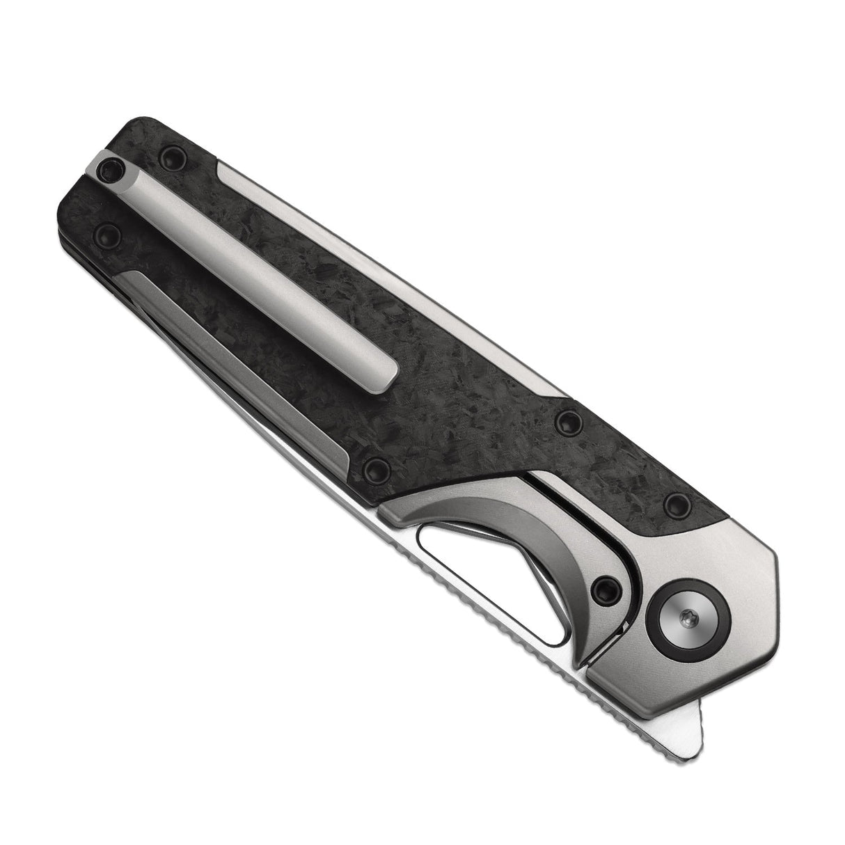 Serpentine | Ti & Carbon Fiber + Satin Elmax