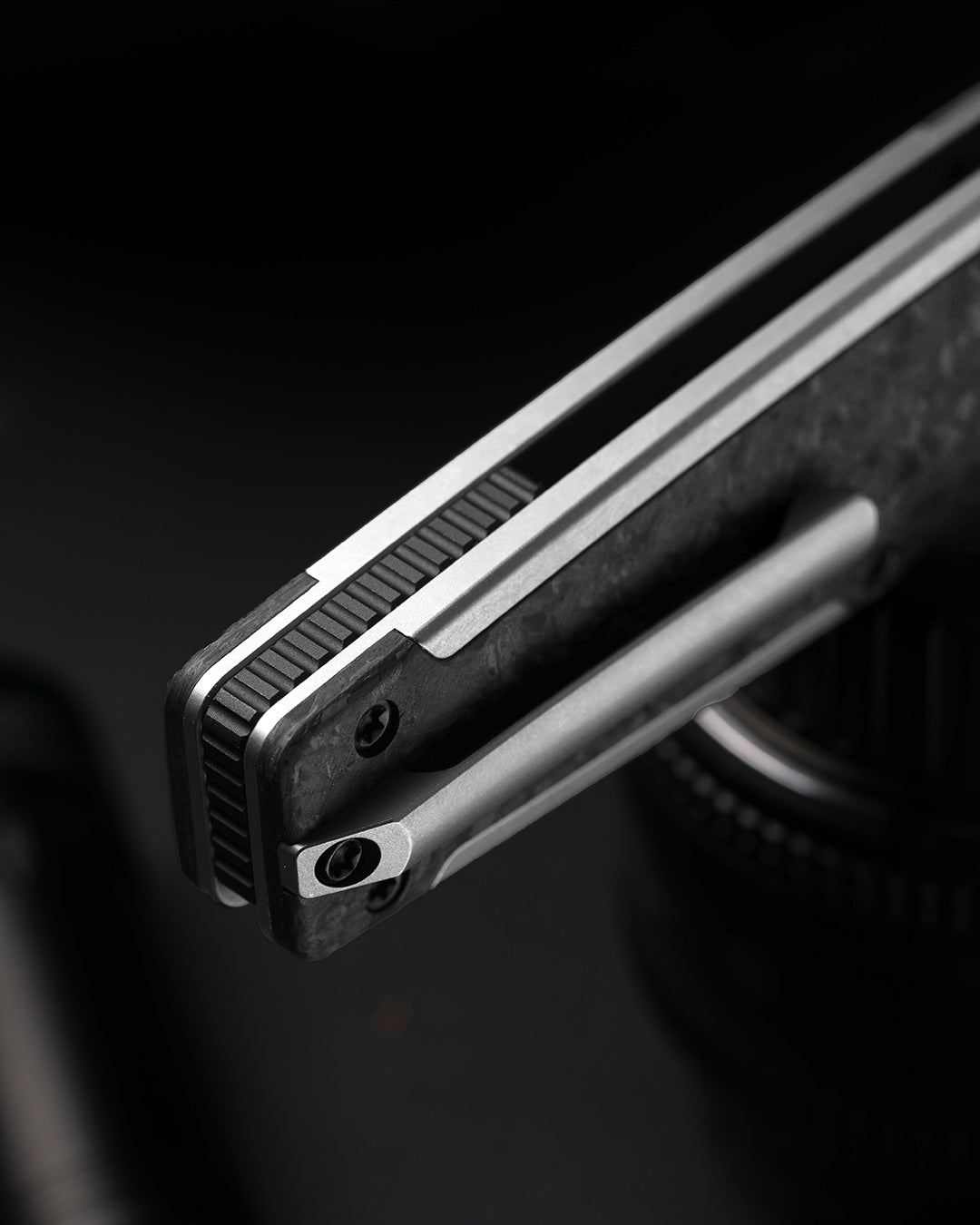 Serpentine | Ti & Carbon Fiber + Satin Elmax