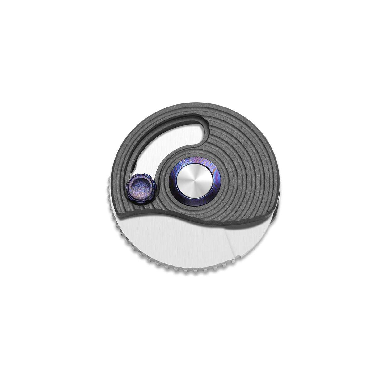 Snail-trail | Grey Aluminium + Satin M390