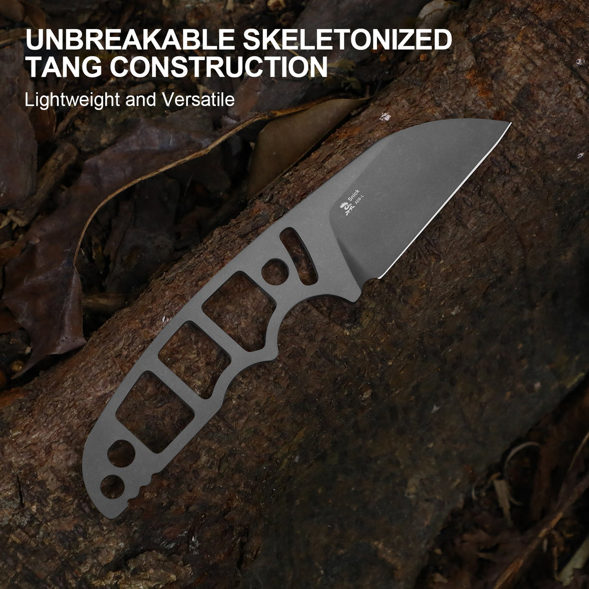 Snick | Brown & Black G10 + Grey Stonewashed AEB-L