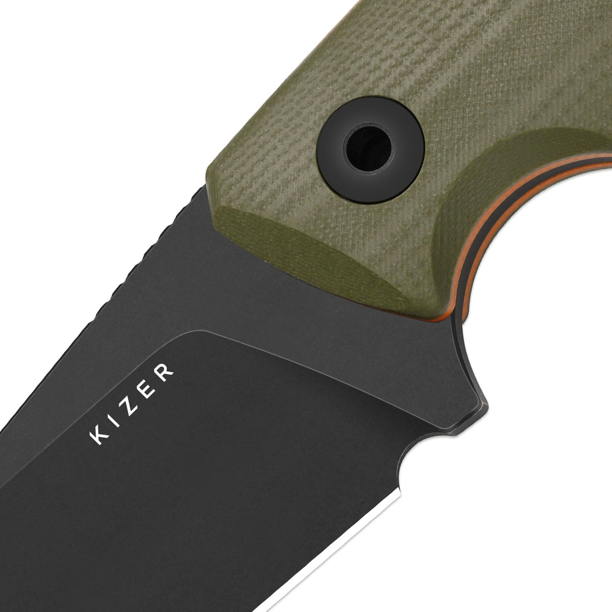 Snick | Green & Orange G10 + Blackwashed AEB-L