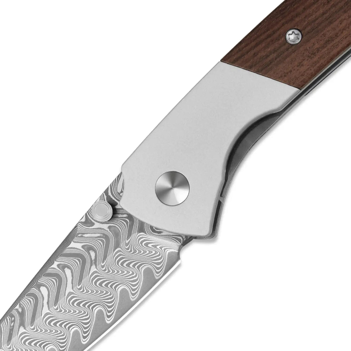 Spitfire | Damascus + Aluminium/Wood