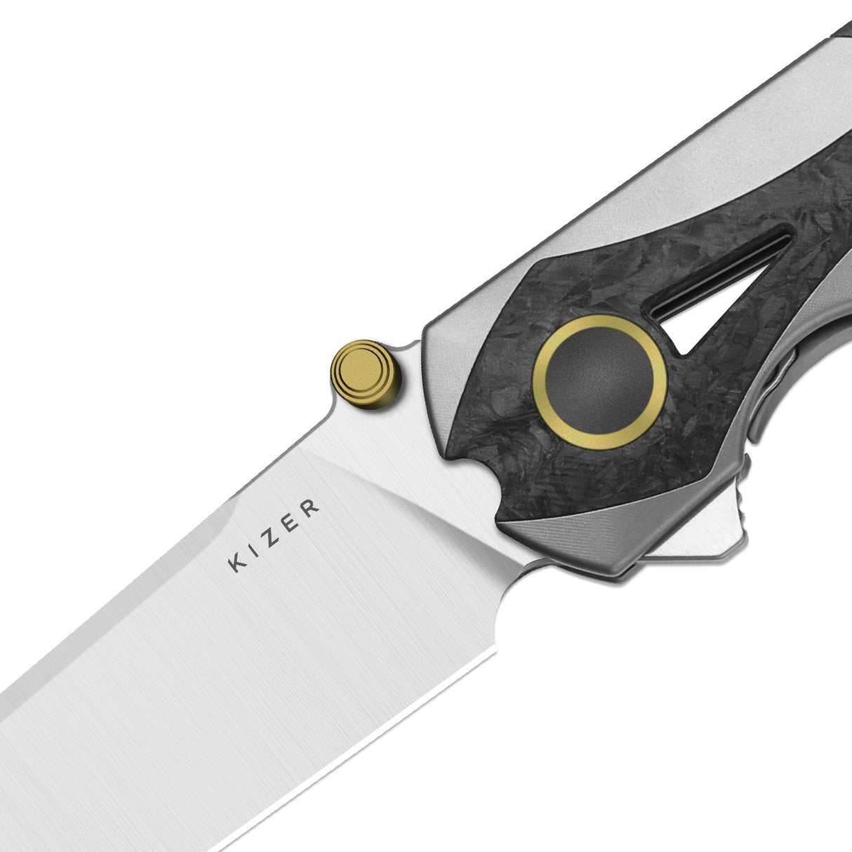 Staff | Ti & Carbon Fibre + Satin S45VN