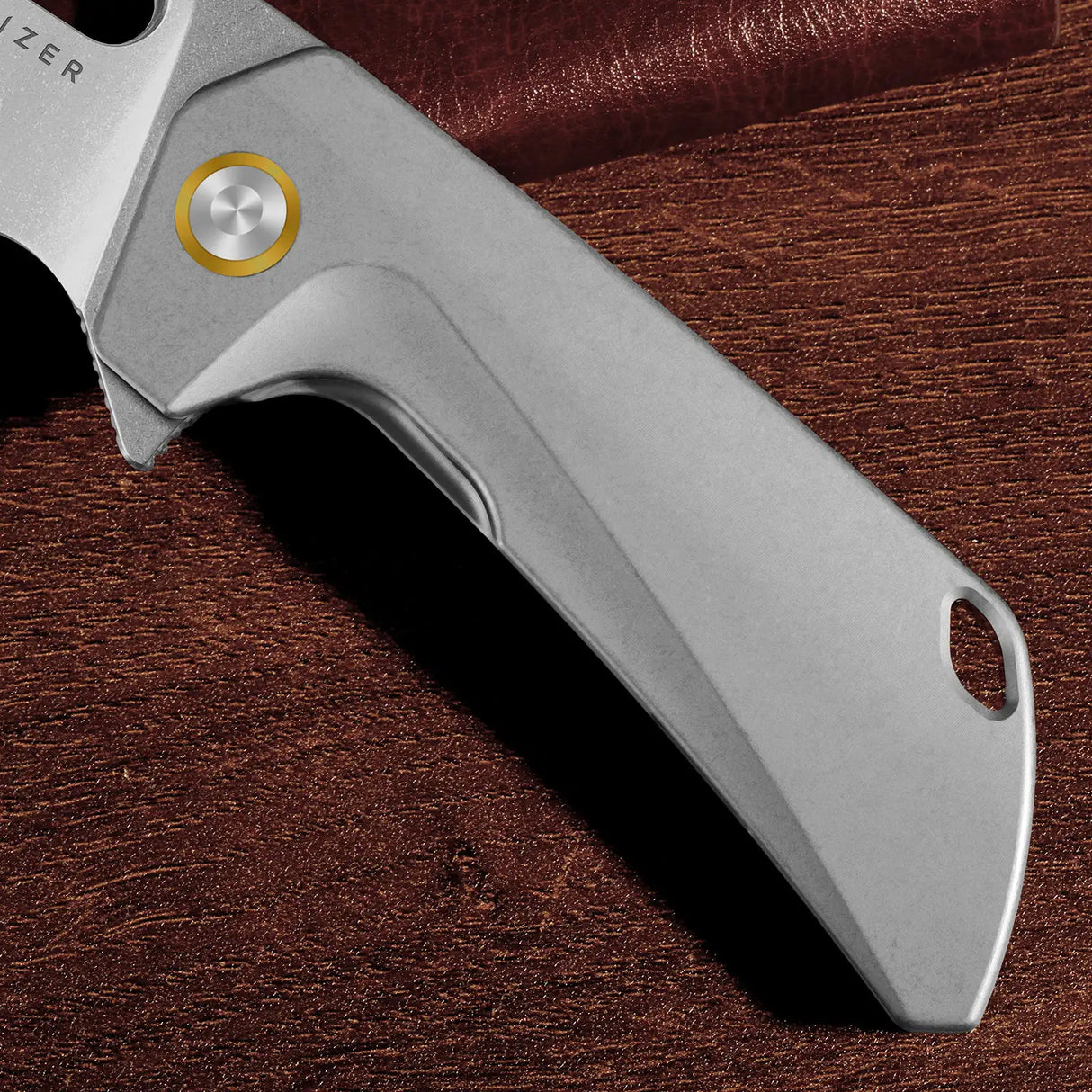 Takahe | Grey Titanium + Stonewash S35VN