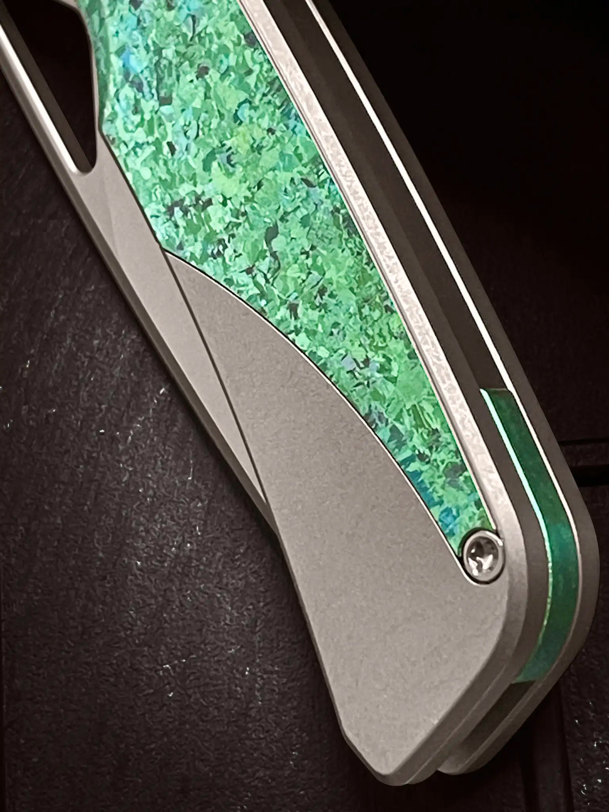 Topsail | Green Crystalized Ti + M390