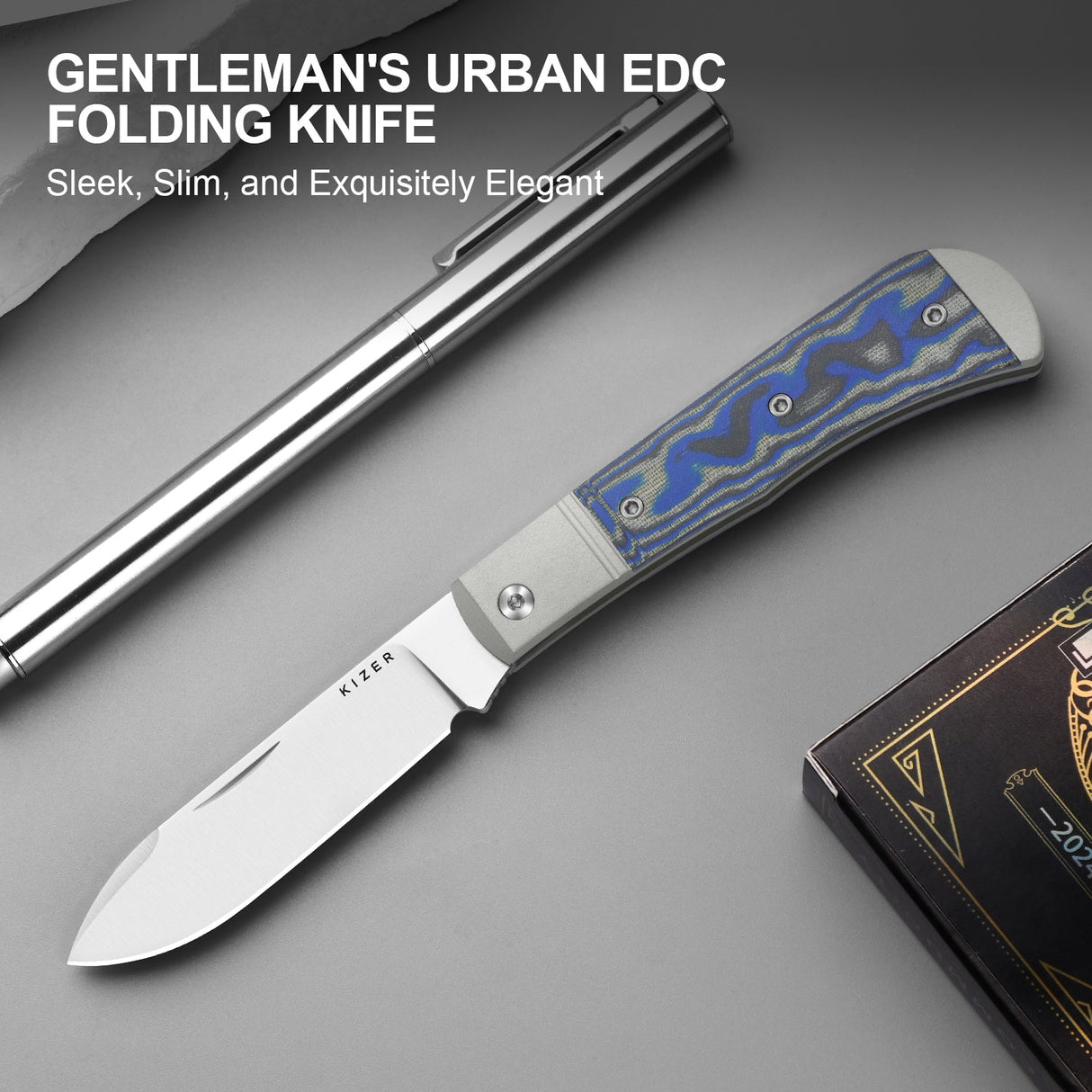 Trestle D | Vortex Micarta + Satin Nitro-V