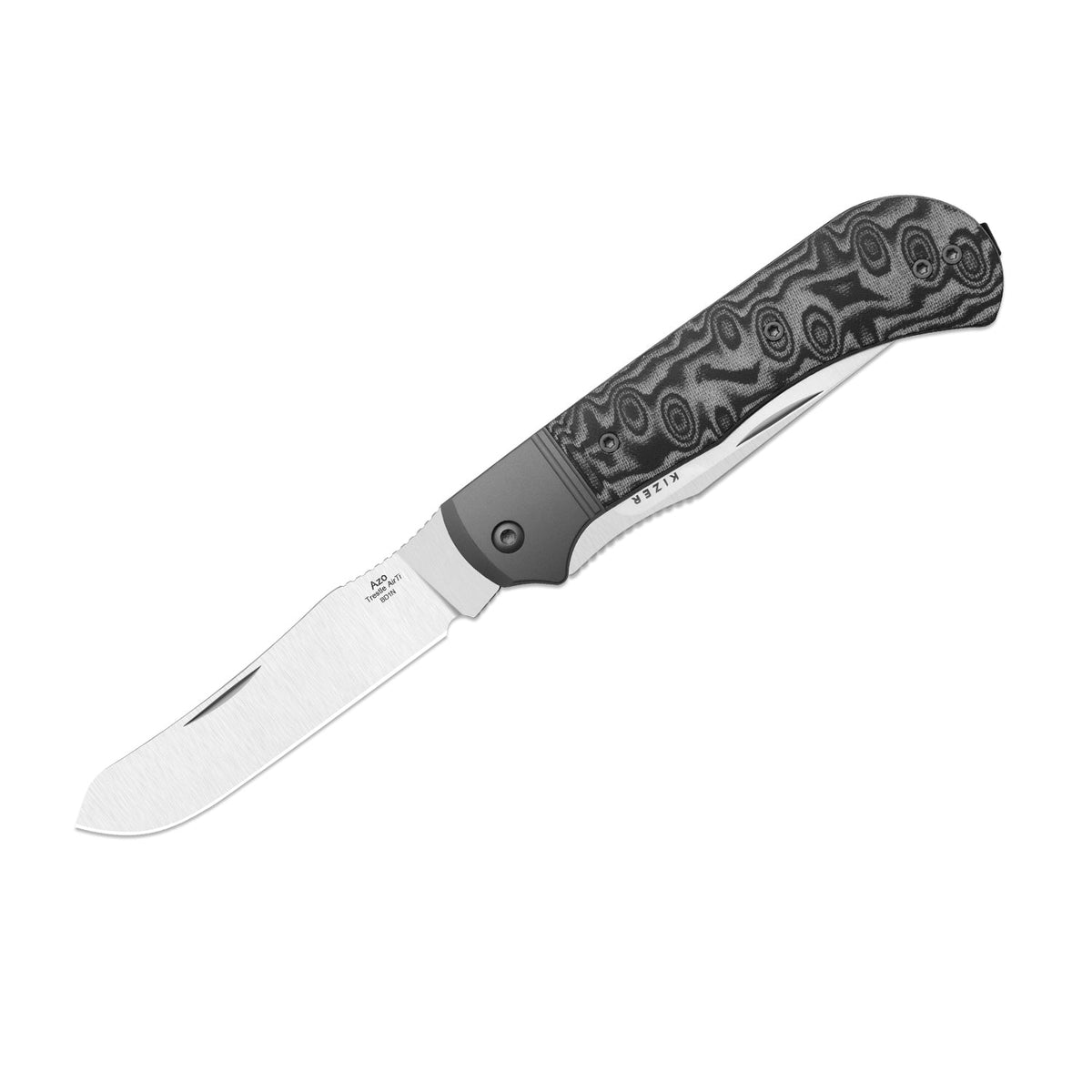 Trestle TP AirTi - Dual Blade | Aluminum & Vortex Micarta + Satin BD1N