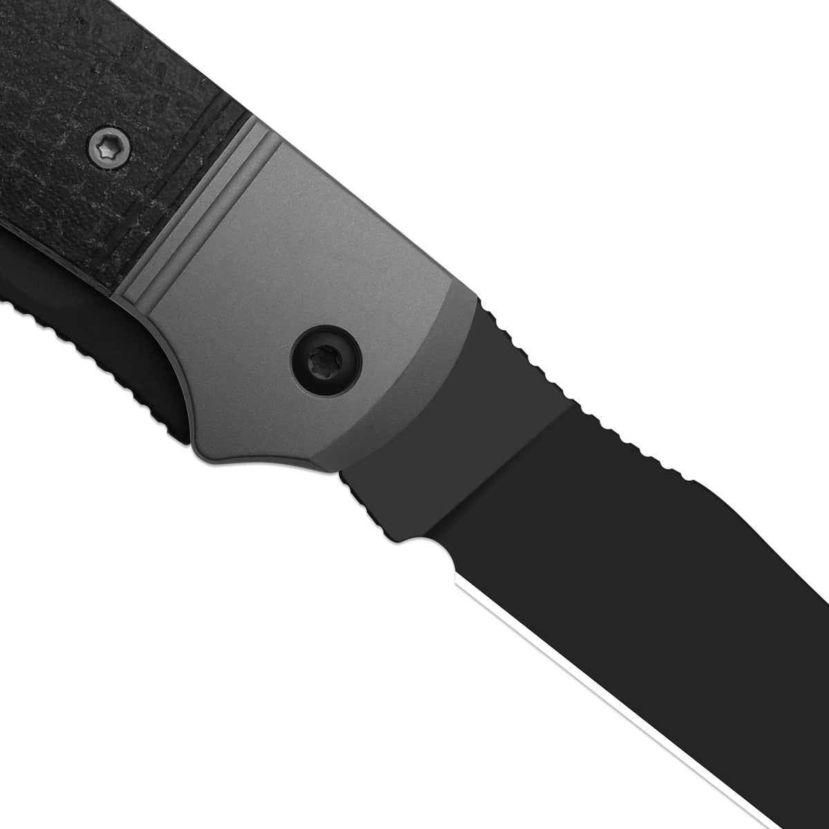 Trestle TP AirTi - Dual Blade | Aluminum & Micarta + Black PVD BD1N